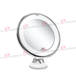 MAGIQUE MIROIR GROSSISSANT X10 LUMINEUX LED 2