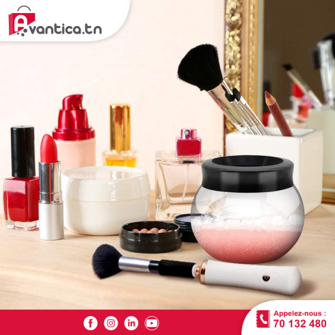 Nettoyeur De Pinceaux Maquillage Électrique Nettoyeur De Pinceaux Maquillage Électrique