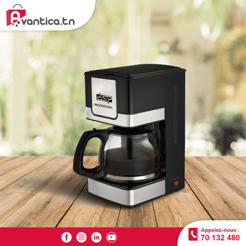 Cafetière dsp cafe filtre noir