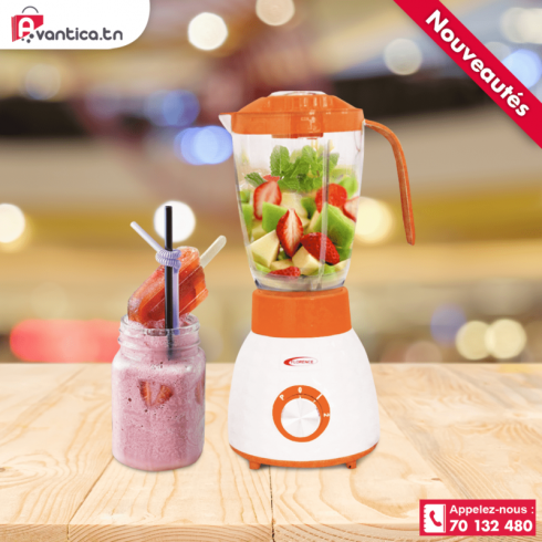 Florence Mixeur 2en1 400W -Blender Et Moulin A Épices Florence Mixeur 2en1 400W -Blender Et Moulin A Épices