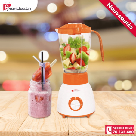 Florence Mixeur 2en1 400W -Blender Et Moulin A Épices Florence Mixeur 2en1 400W -Blender Et Moulin A Épices