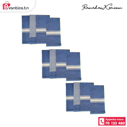 Packs de 4 Serviette de table 2