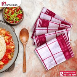 Lot 6 serviettes de table