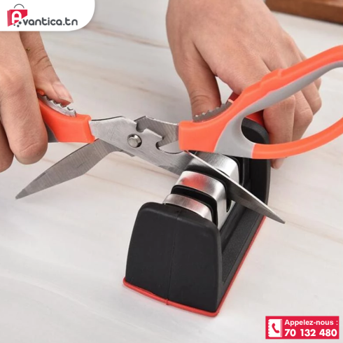 Aiguiseur de couteaux à  trois étages Aiguiseur de couteaux à  trois étages