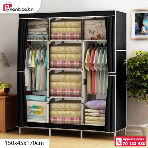 Armoire de rangement en tissu pliable... Armoire de rangement en tissu pliable...