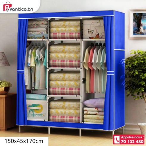 Armoire de rangement en tissu pliable... Armoire de rangement en tissu pliable...