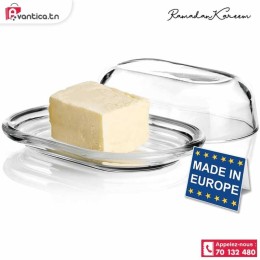 Porte beurre en verres