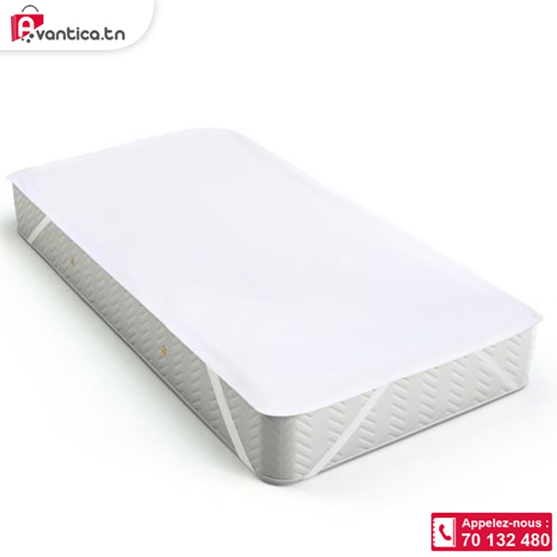 Protège matelas imperméable 120*60cm