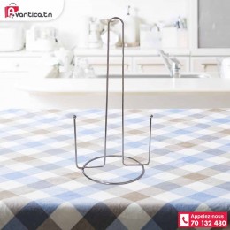 Porte rouleaux de papier métal