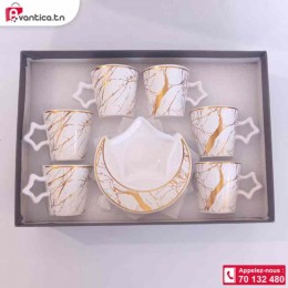 Service a Café Turc blanc