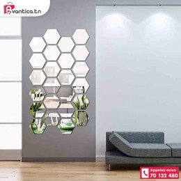 Miroir Hexagonal 12PCs 2