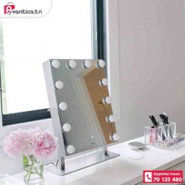 Miroir Hollywood 12 LED 2