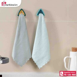 Crochet serviettes mural...