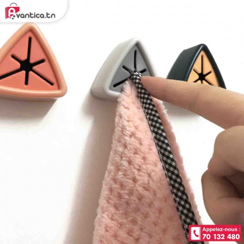 Crochet serviettes mural lot de 3