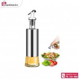 Bouteille huile chromé 500ml