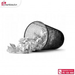 Poubelle en métal 5L