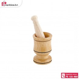 Mortier en bois petite model