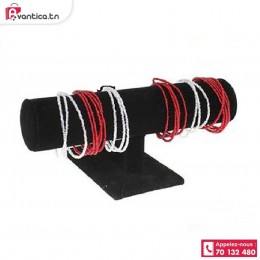 Support bijoux velours