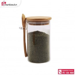 Bocal Avec Cuillère et...
