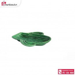 Plat céramique cactus