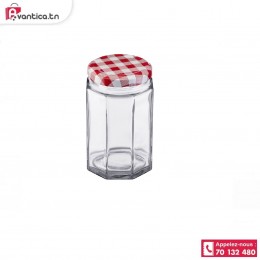 Pot couvercle verre 380ML