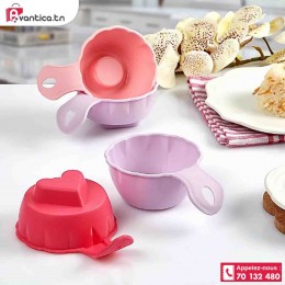 Set 2 moules à riz et dessert