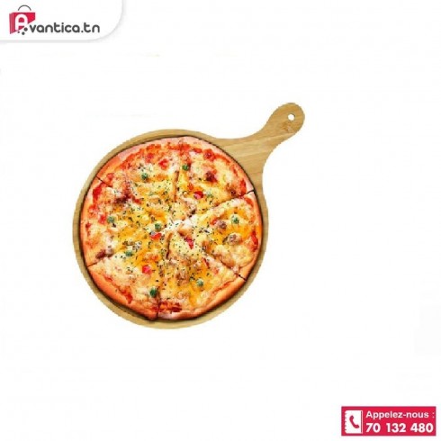 Planche à pizza en bois FSC Ø 38 cm - Ah Table ! 
