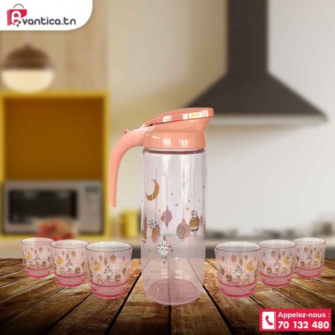 Service d'eau ramadan 7 pièces