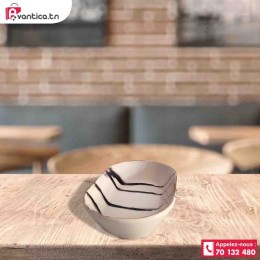 Plat de présentation ovale