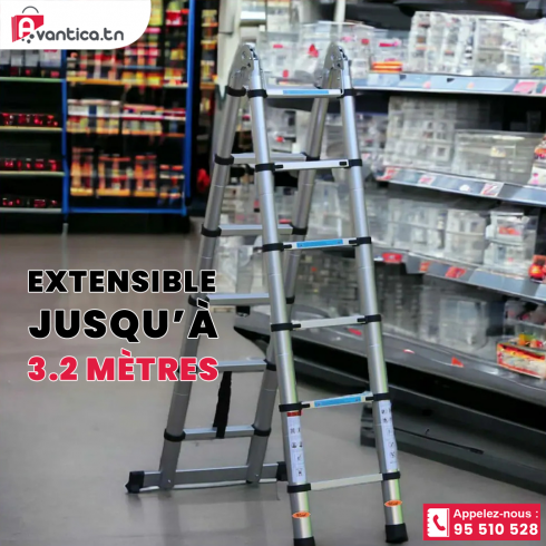 Escabeau en aluminium multifonctions