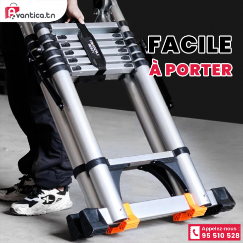 Escabeau en aluminium multifonctions