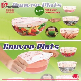 Pack de 7 Couvre Plats 2