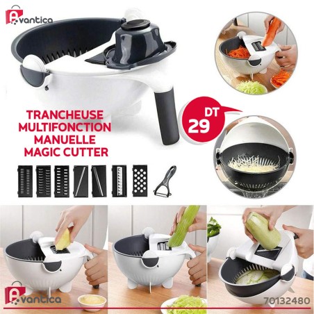 Trancheuse multifonction manuelle Magic Cutter