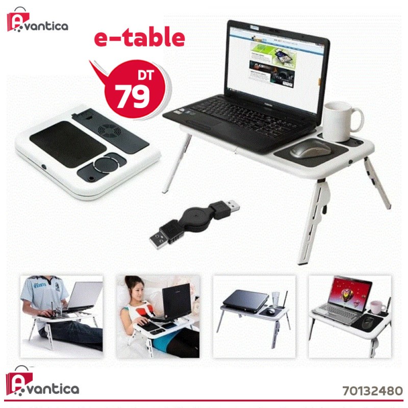 E-Table multifonction pour ordinateur portable - Avantica