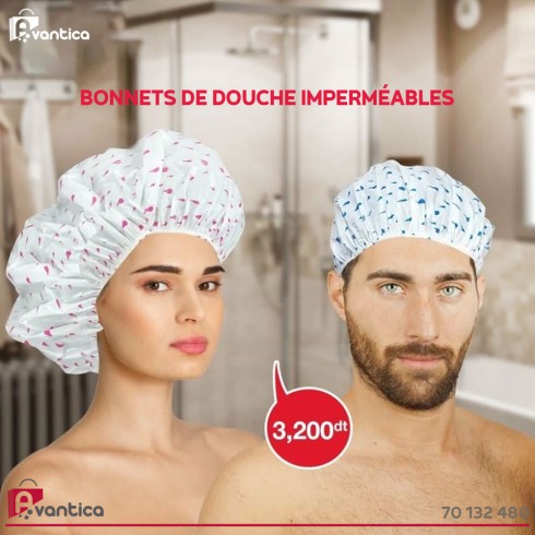 Bonnets de Douche Imperméables