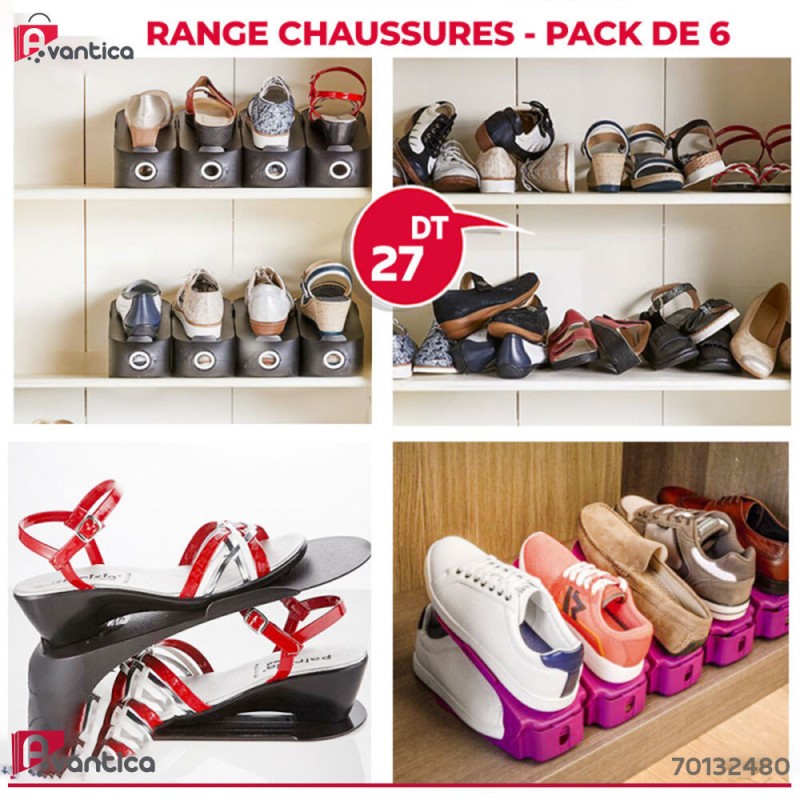 Range Chaussures Pack de 6 - Avantica