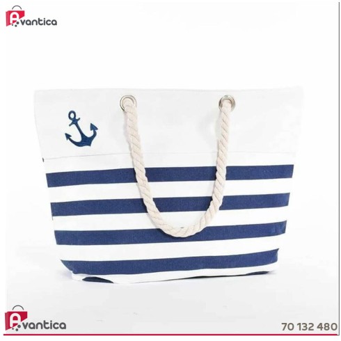 Sac de plage Bleu Marine