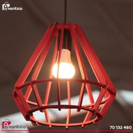 Suspension Lampe H22 Rouge