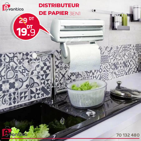 Distributeur de papier 3en1 Distributeur de papier 3en1
