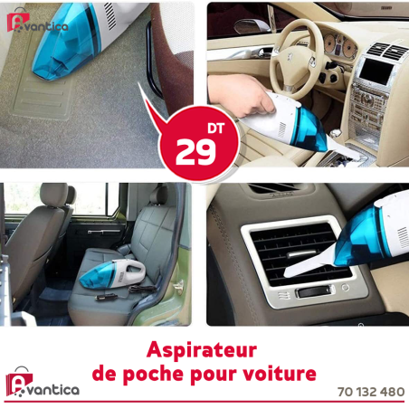 Mini Aspirateur De Voiture Pour Nettoyage Facile