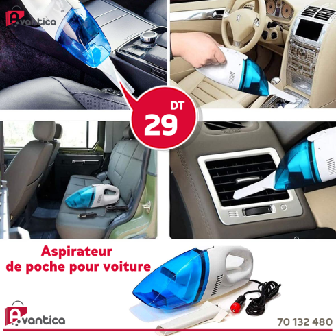 Mini Aspirateur De Voiture Pour Nettoyage Facile